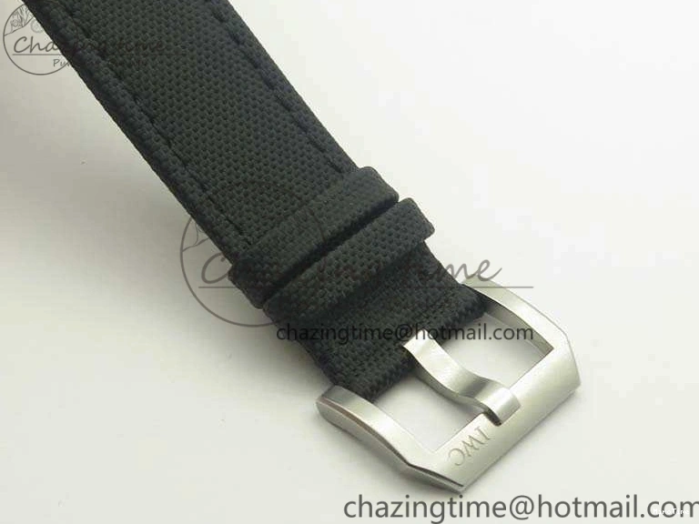MIROTIME 0406 HighQuality Mark XVIII LAUREUS IW324703 Black Ceramic MKF Best Edition On Black Nylon Strap A 7218